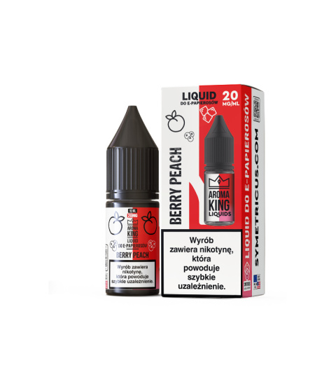 Liquid Aroma King Salt 20 mg 10 ml - Berry Peach