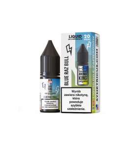 Liquid Aroma King Salt 20 mg 10 ml - Blue Razz Bull