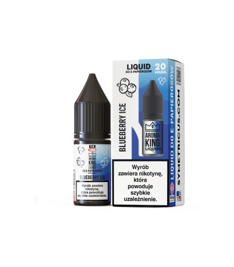 Liquid Aroma King Salt 20 mg 10 ml - Blueberry Ice