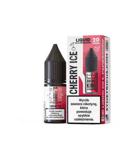 Liquid Aroma King Salt 20 mg 10 ml - Cherry Ice