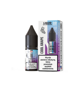 Liquid Aroma King Salt 20 mg 10 ml - Cool Grape