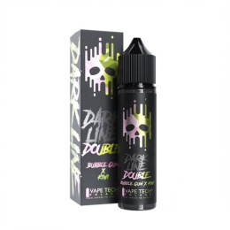 Longfill DARK LINE Double - Bubble Gum Kiwi 8/60ml