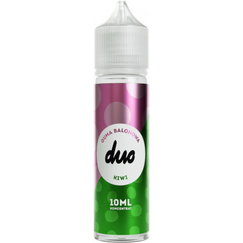 Longfill DUO koncentrat 10/60ml - Guma Balonowa Kiwi