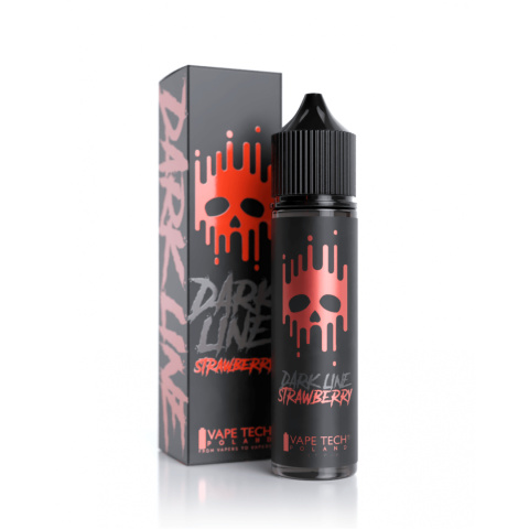 Longfill Dark Line 6/60ml - Strawberry