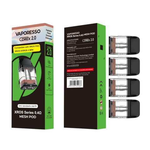 Kartridż / Wkład 3ml XROS 0.4Ω Corex 2.0 Mesh (1szt.) - Vaporesso