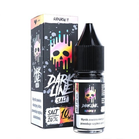 Liquid DARK LINE Salt 10ml - Rainbow II 20mg