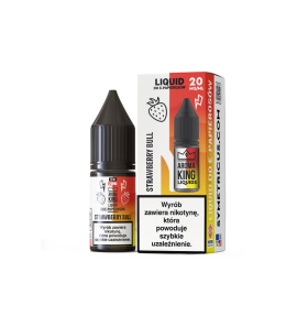 Liquid Aroma King Salt 20 mg 10 ml - Strawberry Bull