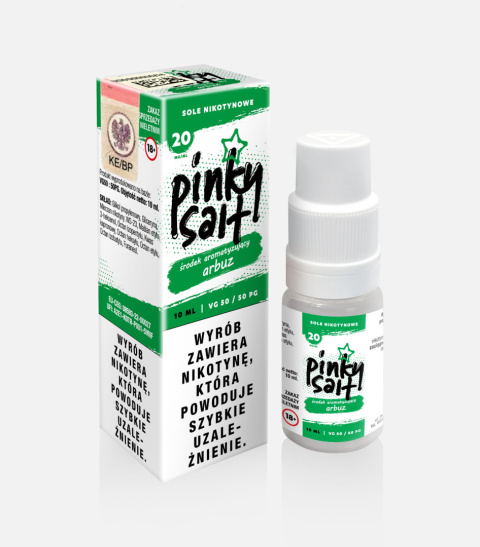 Liquid Pinky Vape Salt - 10ml Arbuz 20mg