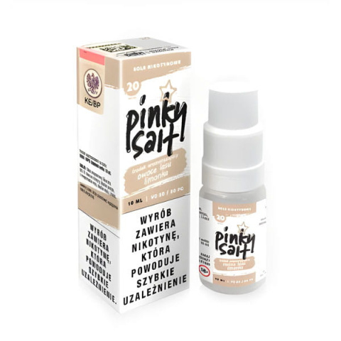 Liquid Pinky Vape Salt - 10ml Owoce Lasu Limonka 20mg