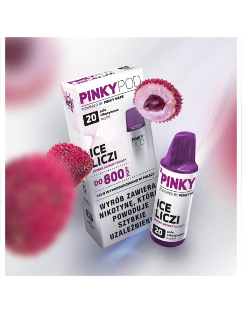 Kartridż Pinky POD - Ice Liczi