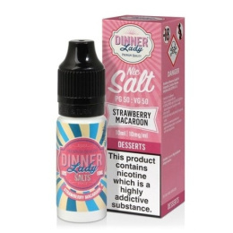 Liquid Dinner Lady Salt - Strawberry Macaroon 20mg