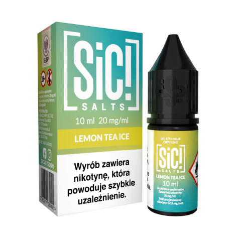 Liquid Sic Salts 10ml Lemon Tea Ice 20mg