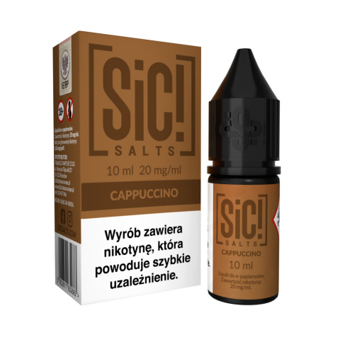 Liquid Sic Salts 10ml Cappuccino 20mg