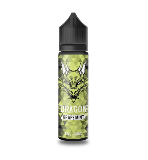 Longfill Dragon 8/60ml - Grape Mint