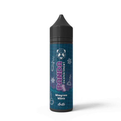 Longfill Panda Eksperyment Arctic 10/60 ml - Winogrono Wiśnia