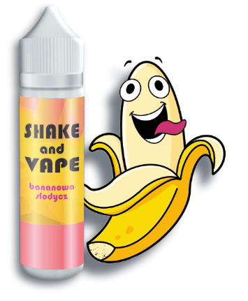 SHAKE AND VAPE 50/60ml - Bananowa Słodycz