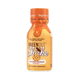 Shot konopny Green Out® Shake Toffee Cookie Strong+ 200ml