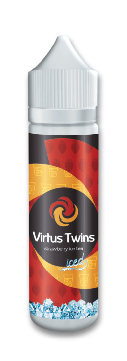 VIRTUS TWINS 40/60 - Strawberry Ice Tea Iced