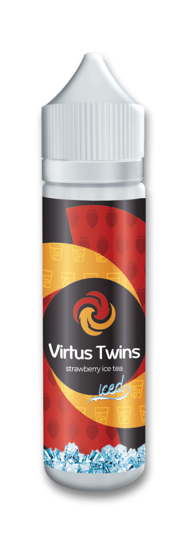 VIRTUS TWINS 40/60 - Strawberry Ice Tea Iced