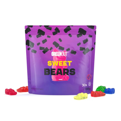 Żelki konopne Green Out® Sweet Bears Dutch