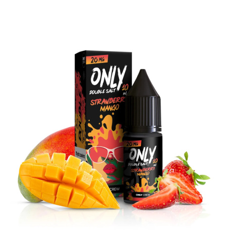 Liquid Only Double Salt 10ml - Strawberry Mango 20mg