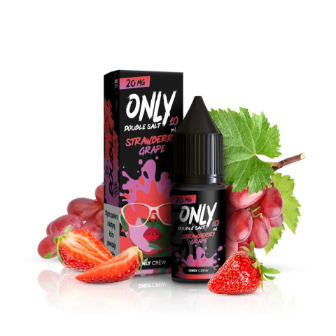 Liquid Only Double Salt 10ml - Strawberry Grape 20mg