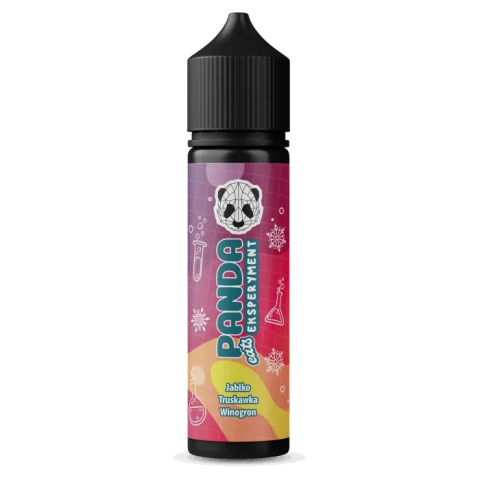 Longfill Panda Eksperyment Tripple 10/60ml - Jabłko Truskawka Winogrono