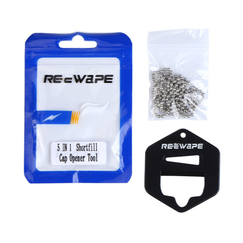 Reewape 5 IN 1 Shortfill Cap Opener Tool