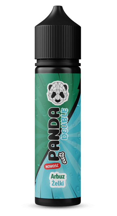 Longfill Panda Double 10/60 ml - Arbuz Żelki Longfill Panda Double 10/60 ml - Arbuz Żelki