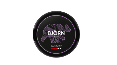 Woreczki Nikotynowe BJORN MEDIUM - Blueberry 9,1mg