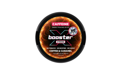 Woreczki kofeinowe X-BOOSTER Coffee & Caramel 80mg