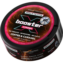 Woreczki kofeinowe X-Booster Coffee & Caramel 20mg