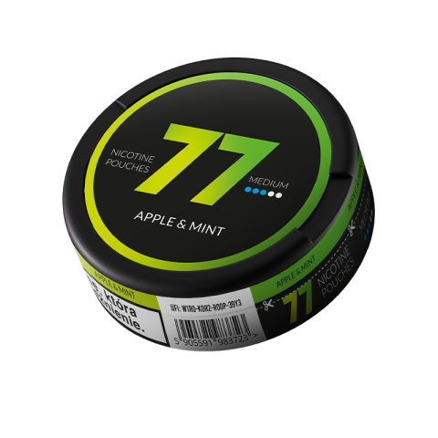 Woreczki nikotynowe 77 Apple & Mint 10.4mg