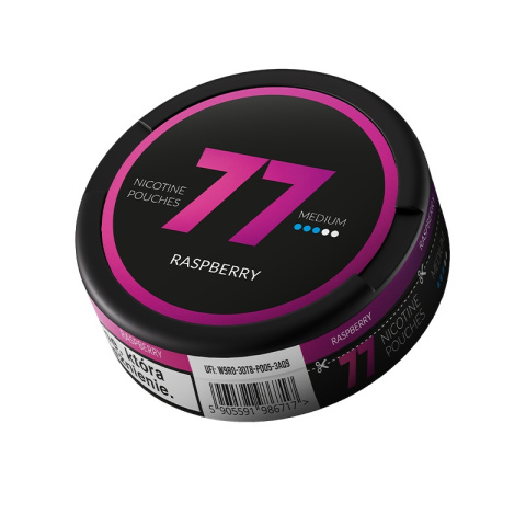 Woreczki nikotynowe 77 Raspberry 10.4 mg